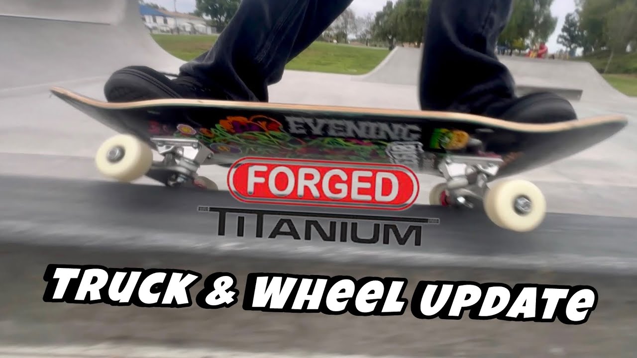 ОБНОВЛЕНИЕ [Кованые титановые подвески и колеса большего диаметра] Настройка скейтборда