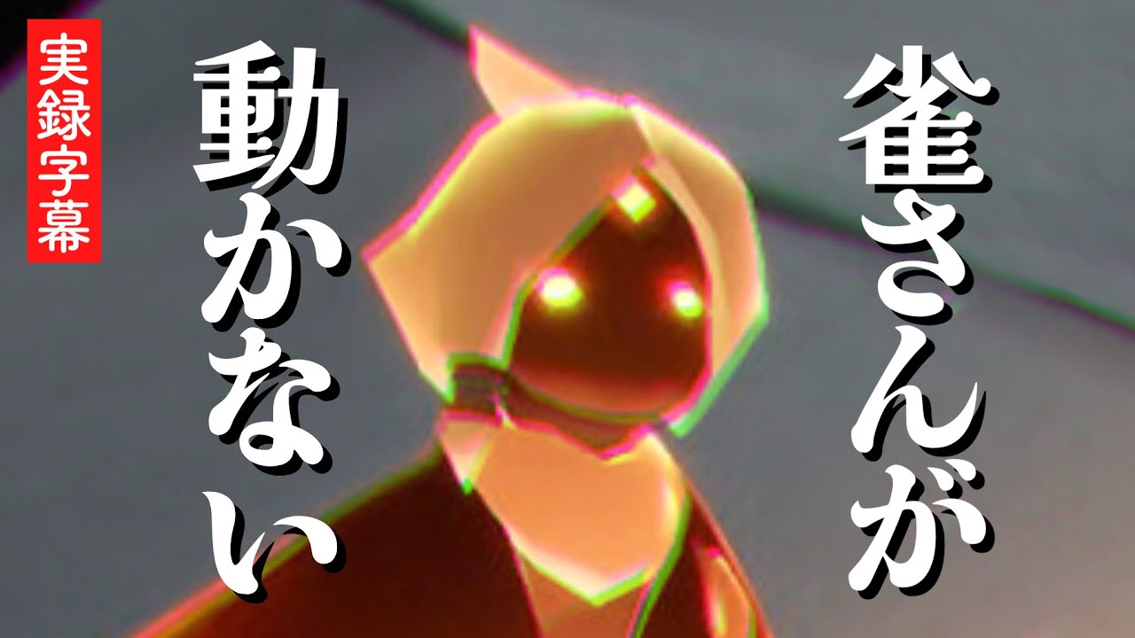 【Sky実録】なぜ雀さんは動かない?もう置いて行くしかないのか?【Sky星を紡ぐ子どもたち】