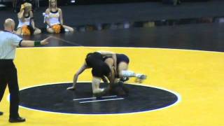 Jesse Delgado (IL) dec. Matt McDonough (IA), 11-7 at 125 lbs.