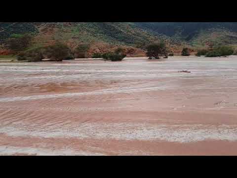 وادي قديد شمال شرق جدة يوم ٢٧ ديسمبر ٢٠١٨