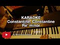 Constantine constantine  karaoke rem