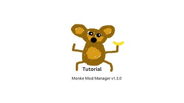 Tutorial on how to setup your monkey mod manager