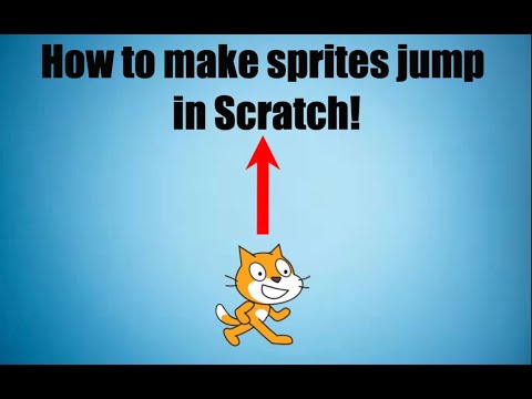 How to make sprites jump in scratch!
