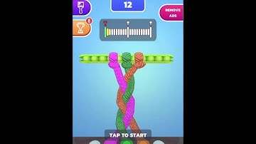 Tangle Master 3D 📱Level 81 to 90 Walkthrough Solution