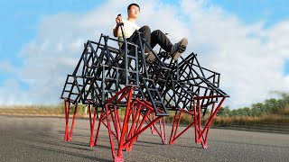 Epic ride | Walking robot creature Strandbeest （Part 2）