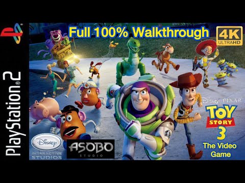Disney/Pixar's Toy Story 3 [PS2] Full 100% Walkthrough - 4K60ᶠᵖˢ UHD