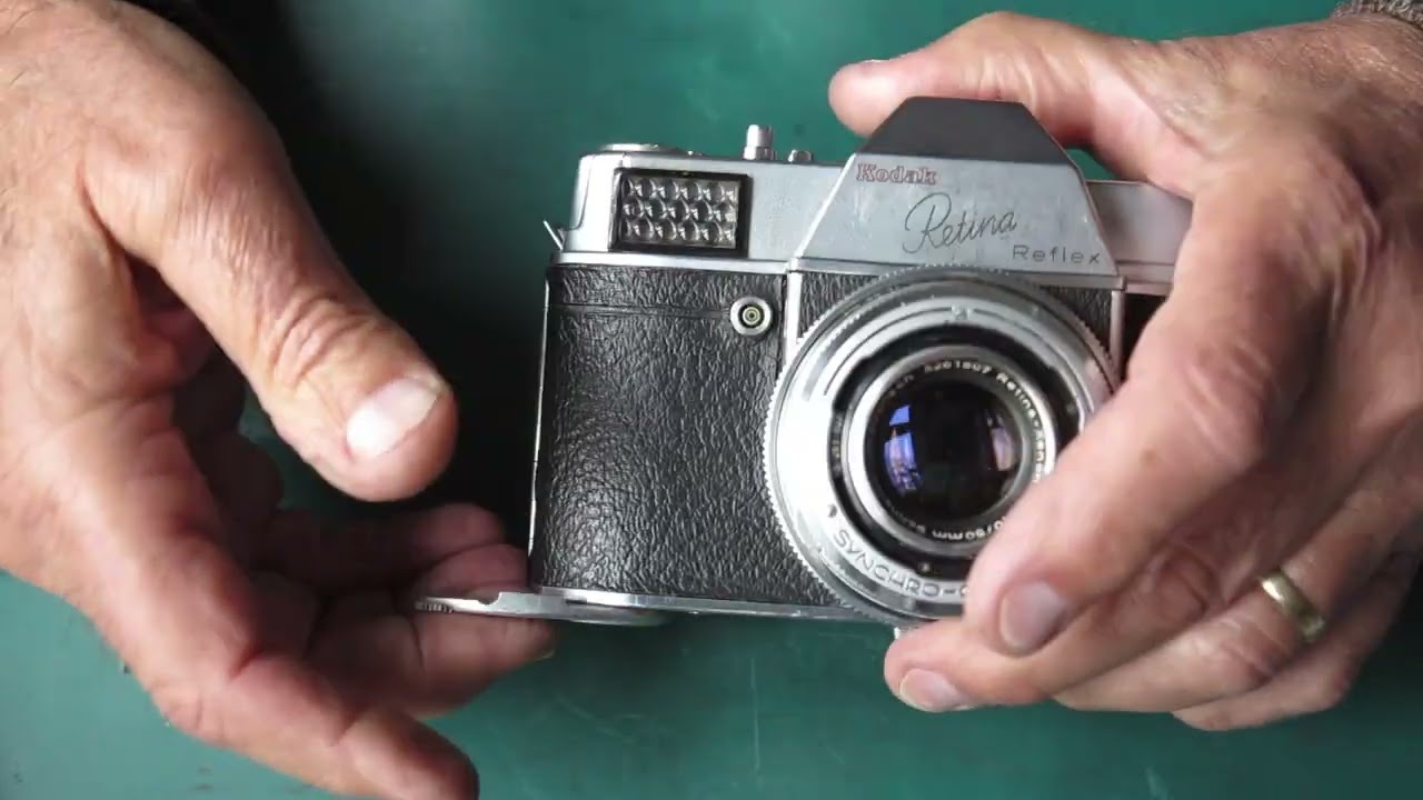 Retina Reflex film advance problem - YouTube