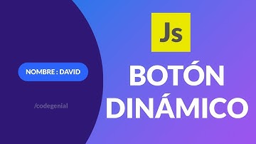 🔵Botón Dinámico con HTML │CSS │ JavaScript #CODEGENIAL