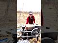 Starting a Diesel Shallow Engine #shorts
