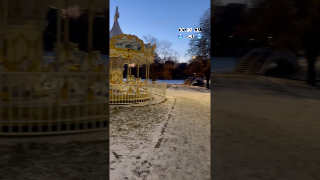 -18C Crazy Cold Weather in Moscow Russia Today | Deadly Winter 🥶 