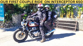 SURPRISE TRIP | OUR FIRST TRIP AS A COUPLE ON INTERCEPTOR 650 |