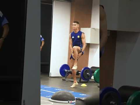Cristiano Ronaldo Preparing For The First League Match