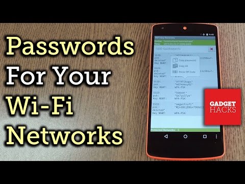 See Passwords for Wi-Fi Networks You've Connected Your Android Device To