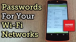 View Passwords for Saved Wi-Fi Networks on Android [How-To] screenshot 1