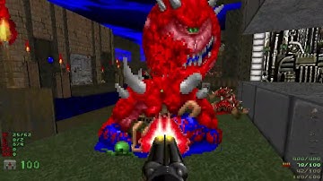 Doom II: Nostalgia - Map06: Spirit Crusher. (100%)