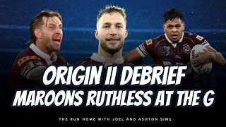 #NRL | Origin II Debrief - Maroons Demolish Blues at the MCG