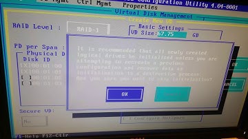 how to create raid 1 in dell powerEdge R730
