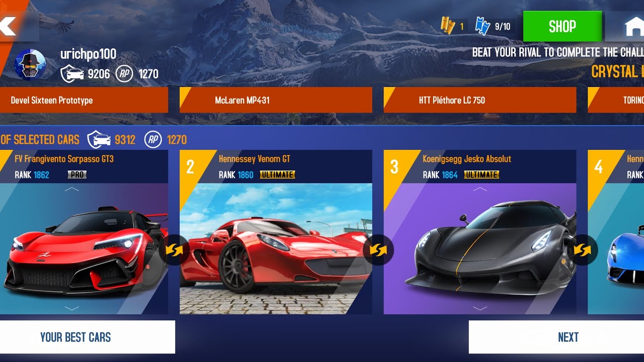Asphalt 8, Today Intense Gauntlet Races with Random Lineups🔥