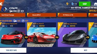 Asphalt 8, Today Intense Gauntlet Races With Random Lineups
