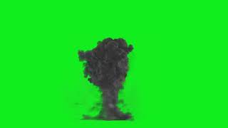 Fire Explosion green screen video footage screenshot 3