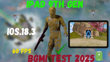 🤔ipad 9th gen after lag fix 3.6 update BGMI $ PUBGMOBILE GAMING IN 2025