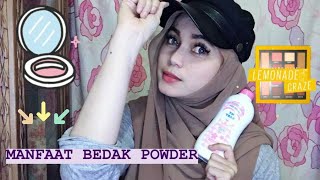 Manfaat Bedak Bayi Untuk Makeup Missnietniet