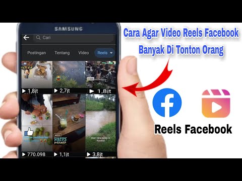 CARA AGAR VIDEO REELS FACEBOOK BANYAK DI TONTON ORANG