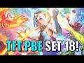 TFT Set 18 PBE Enchanted Wilds Live Stream 3 Teamfight 