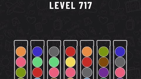 Ball Sort Puzzle Level 717 #ballsortpuzzle #ballsortpuzzlegameplay #puzzlegame #mobilegames