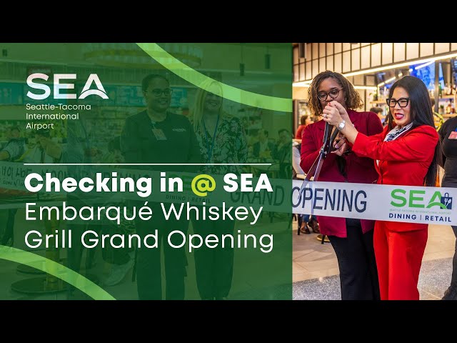 Checking In at SEA | Embarqué Whiskey Grill