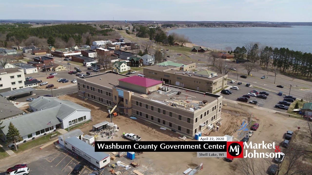 Washburn County Government Center Aerial 4.22.20 YouTube