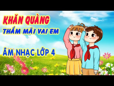 Video Khăn quàng thắm mãi vai em KARAOKE | Âm nhạc lớp 4 |... - youtube