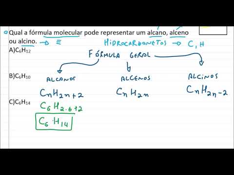 Vídeo: Qual é a fórmula geral para Cicloalcenos?