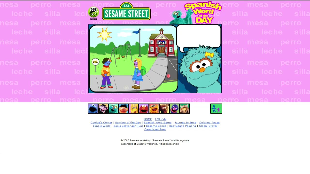 (Gameplay - 4125) More Sesame Street (Browser - 98)