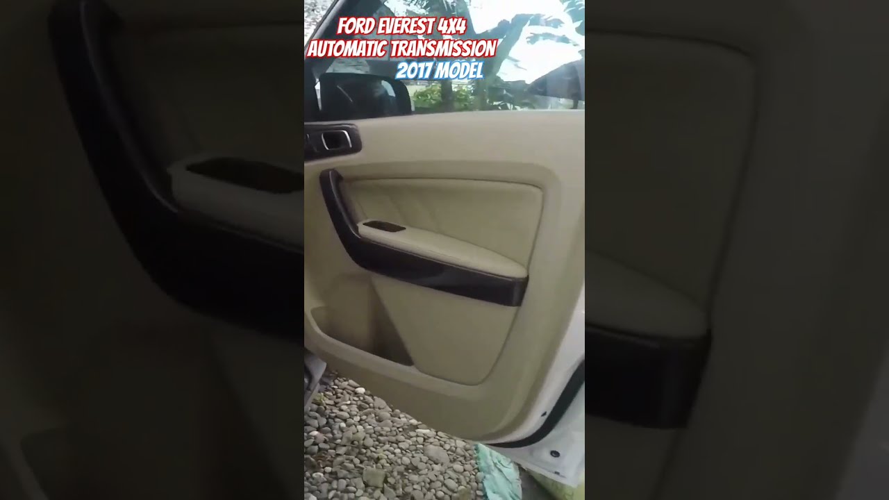 Ford Everest 2017 Model Automatic Transmission DAVAO Repo Cars