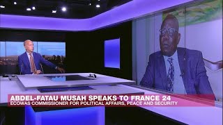 ECOWAS commissioner says 'not discussing' any transition with Niger junta • FRANCE 24 English