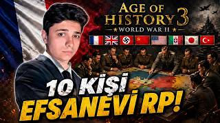 10 Kişi Efsanevi RP! @legacyroleplay_2 - Age Of History 3 WW2 MP RP - Fransa Bölüm 1