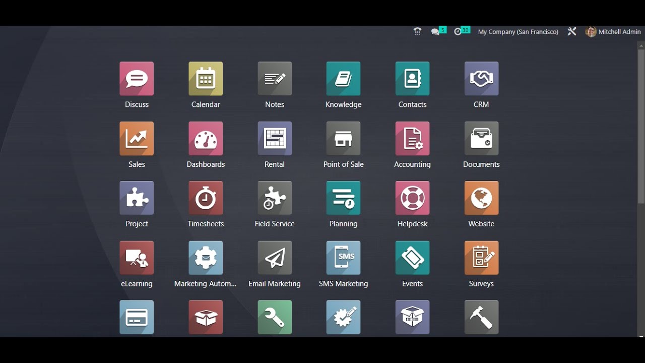 How To Enable Dark Mode in Odoo 16 - Odoo 16 Dark Mode - YouTube