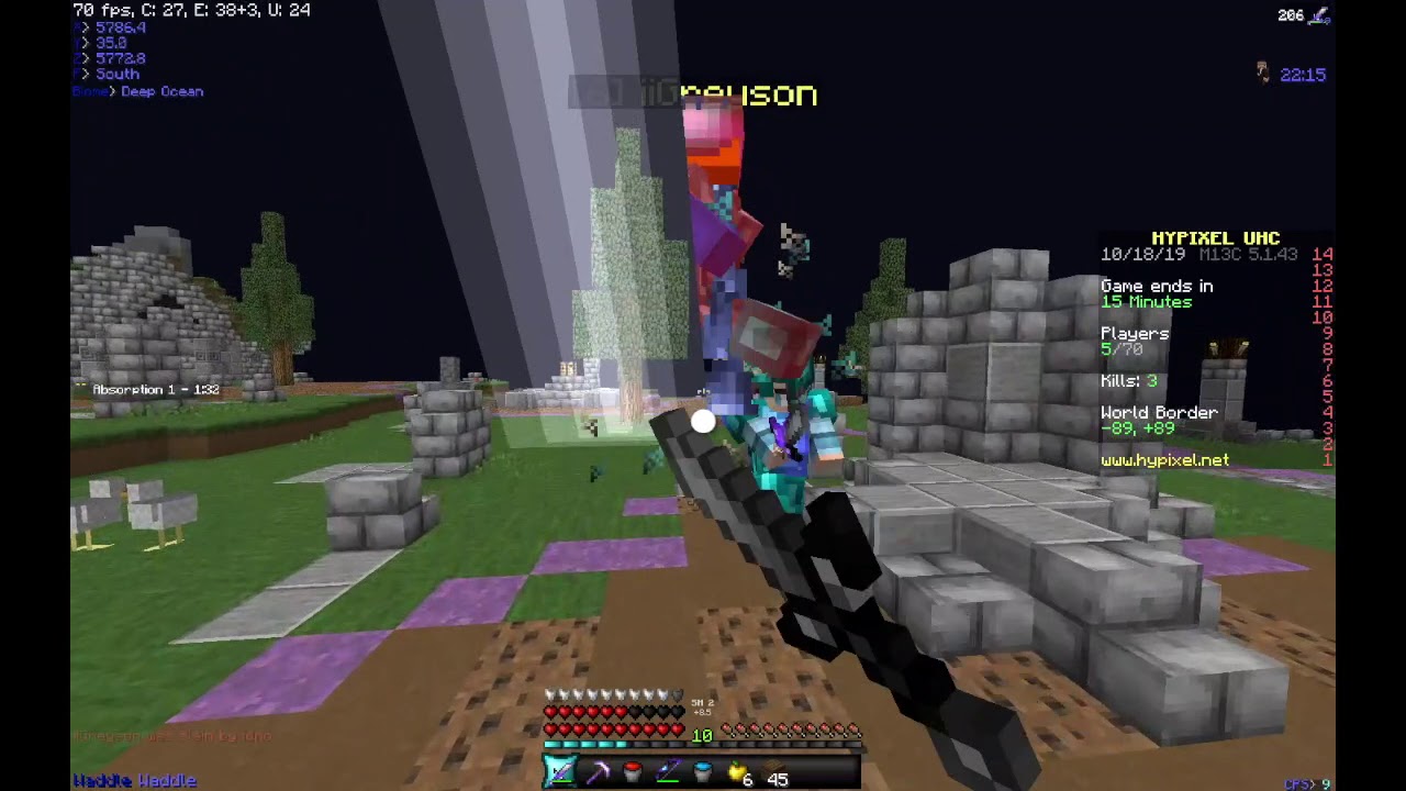 amazing tree trap! (hypixel uhc)