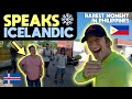 WE MET ICELANDIC SPEAKING FILIPINO In PHILIPPINES !! (Worlds Most Difficult Language  + Translation)