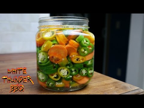Pickled Jalapenos and Carrots Recipe | White Thunder BBQ