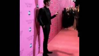 Shawn Mendes performing at Victoria's Secret Fashion show