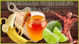 Banana , miel y limón para combatir cansancio crónico, anemia, estrés y aumentar tú energía al 100%.