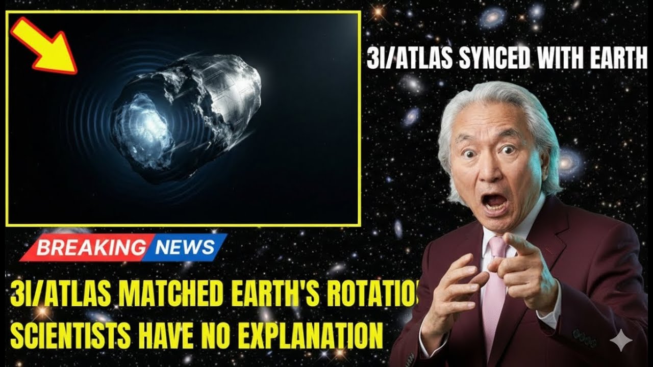 3I/ATLAS Just SYNCHRONIZED With Earth's Rotation — Scientists Can't Explain | Michio Kaku
