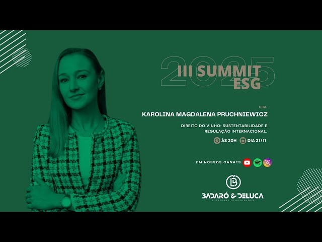 III Summit ESG 2025: Karolina Magdalena Pruchniewicz