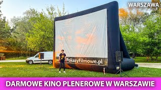 🎞 Darmowe kino plenerowe w Warszawie 🎞