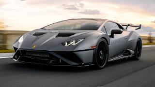 Drive A Lamborghini Huracan STO With Me | No Music ASMR