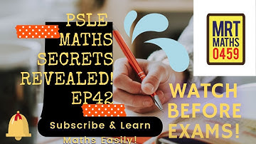 PSLE Maths Secrets Revealed... [Be Amazed!!!] | EP42 (Special Number x Value)