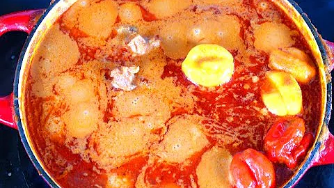 HOW TO MAKE THE BEST GHANA GROUND NUT SOUP/PEANUT ...