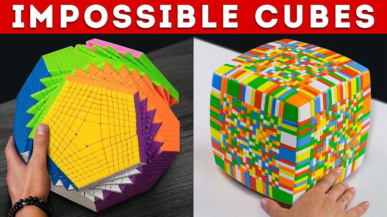 The Most Difficult Rubik`s Cubes I`ve Ever Solved 15x15 17x17 19x19